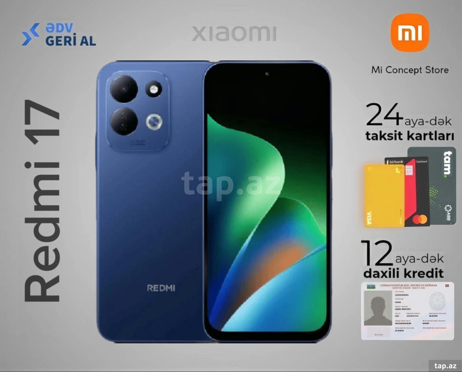 Xiaomi Redmi 17 Deep Blue 128GB/4GB