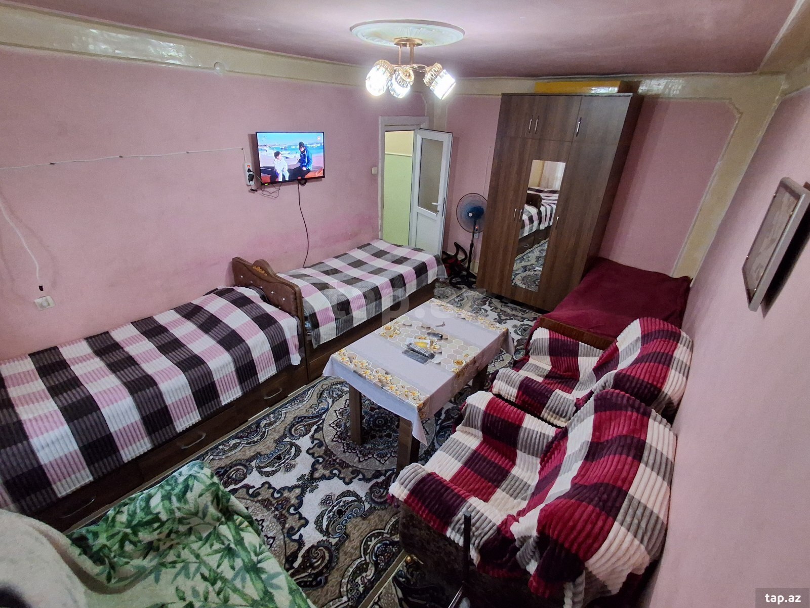 1-otaqlı mənzil kirayə verilir, Gəncə ş., 50 m²