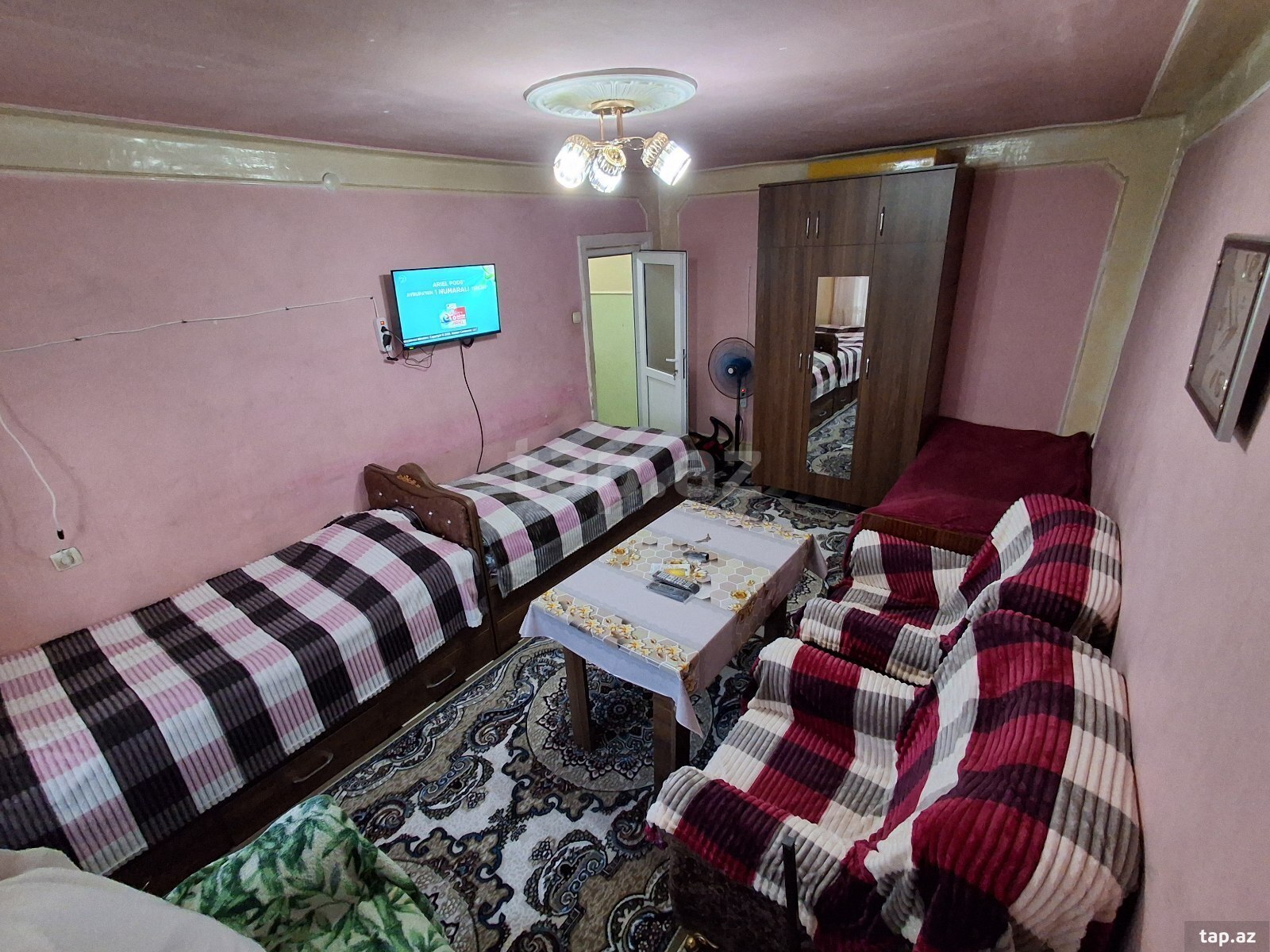 1-otaqlı mənzil kirayə verilir, Gəncə ş., 50 m²