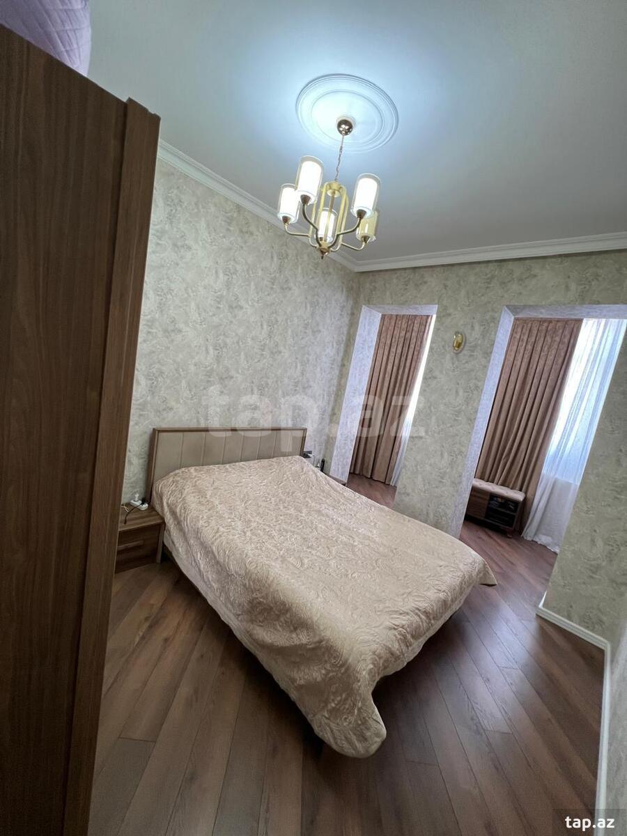 3-otaqlı yeni tikili, Həzi Aslanov m., 107 m²