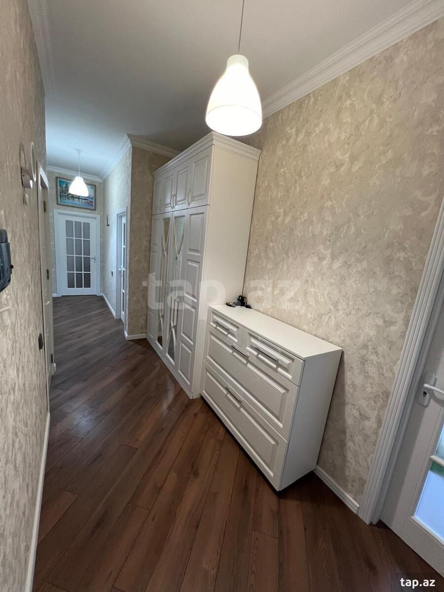 3-otaqlı yeni tikili, Həzi Aslanov m., 107 m²