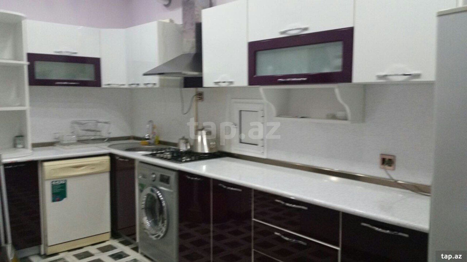 3-otaqlı yeni tikili kirayə verilir, Nəsimi r., 110 m²