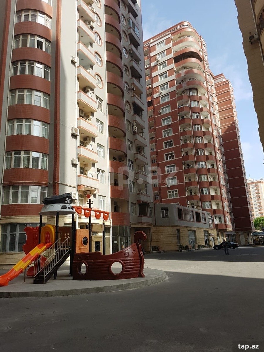 3-otaqlı yeni tikili kirayə verilir, Nəsimi r., 110 m²