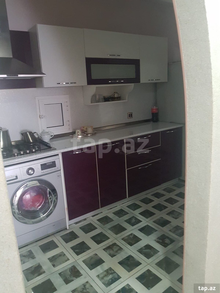 3-otaqlı yeni tikili kirayə verilir, Nəsimi r., 110 m²