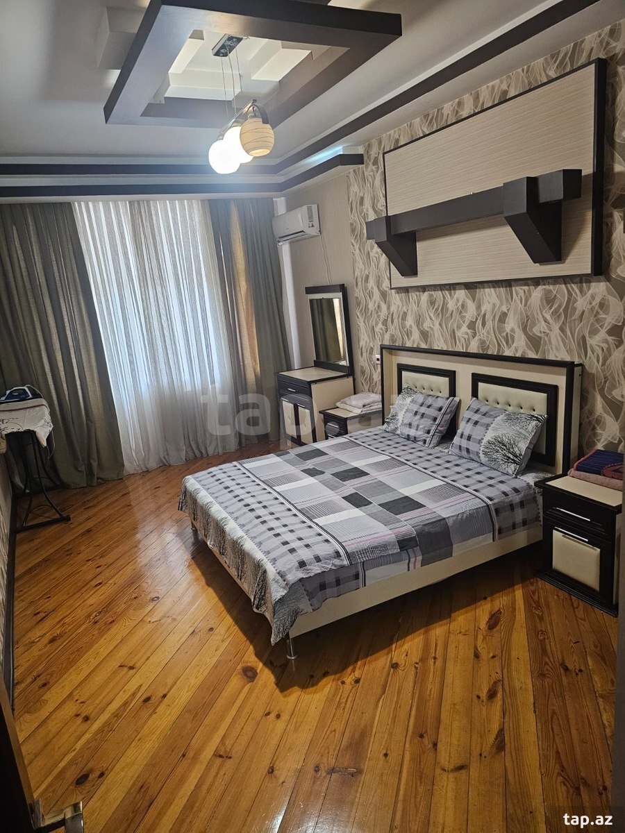 3-otaqlı yeni tikili kirayə verilir, Nəsimi r., 110 m²
