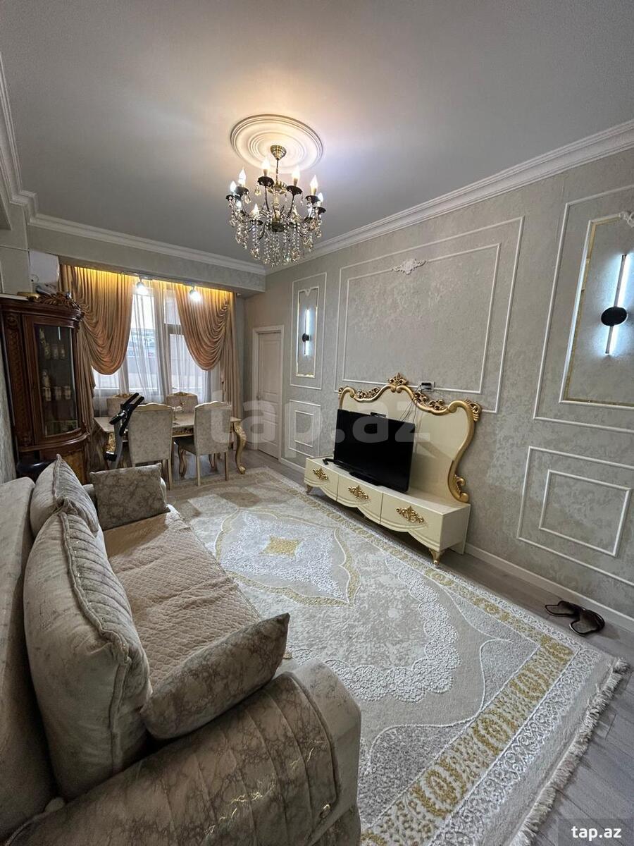 2-otaqlı yeni tikili kirayə verilir, Əhmədli m., 65 m²