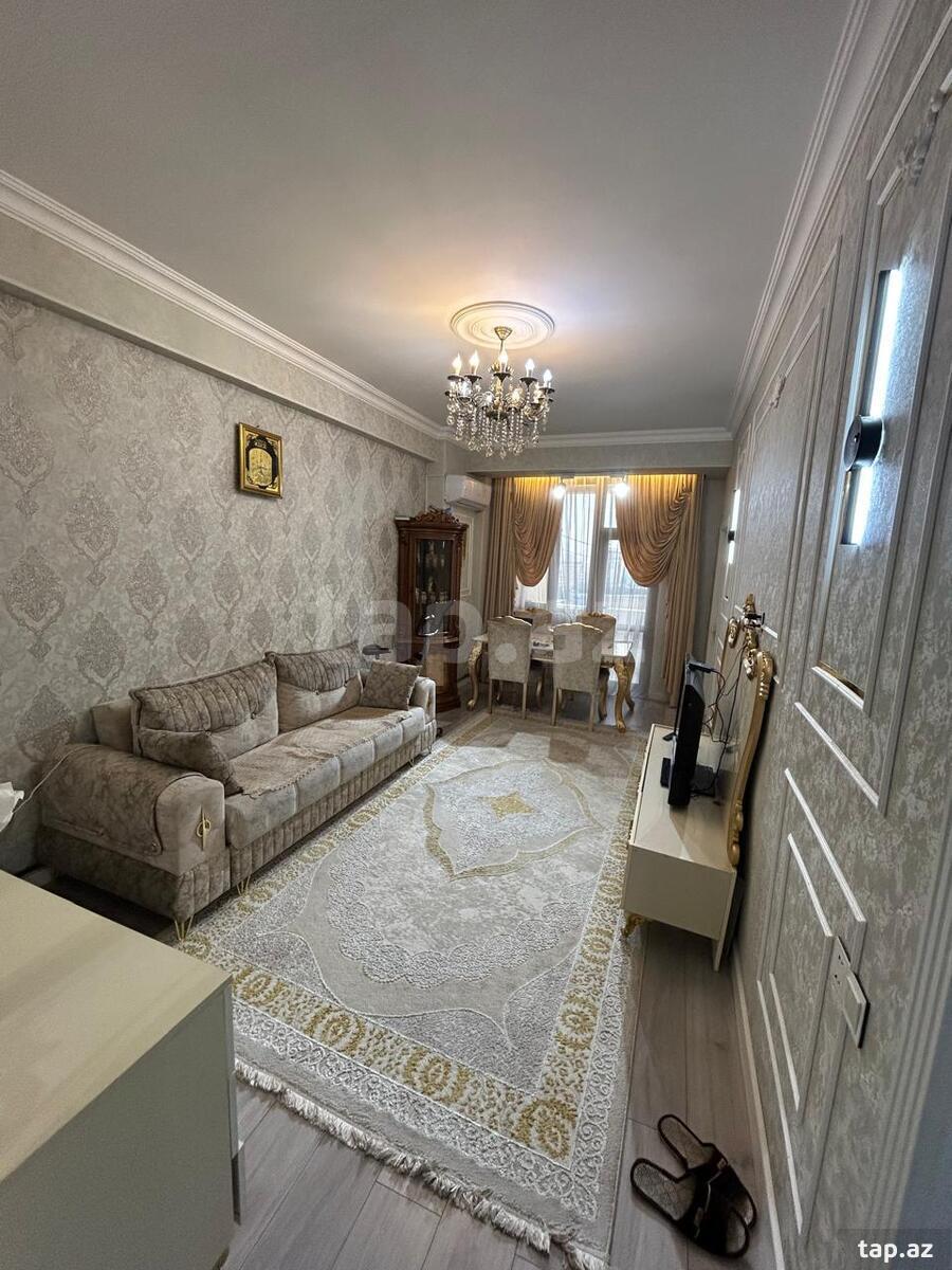 2-otaqlı yeni tikili kirayə verilir, Əhmədli m., 65 m²