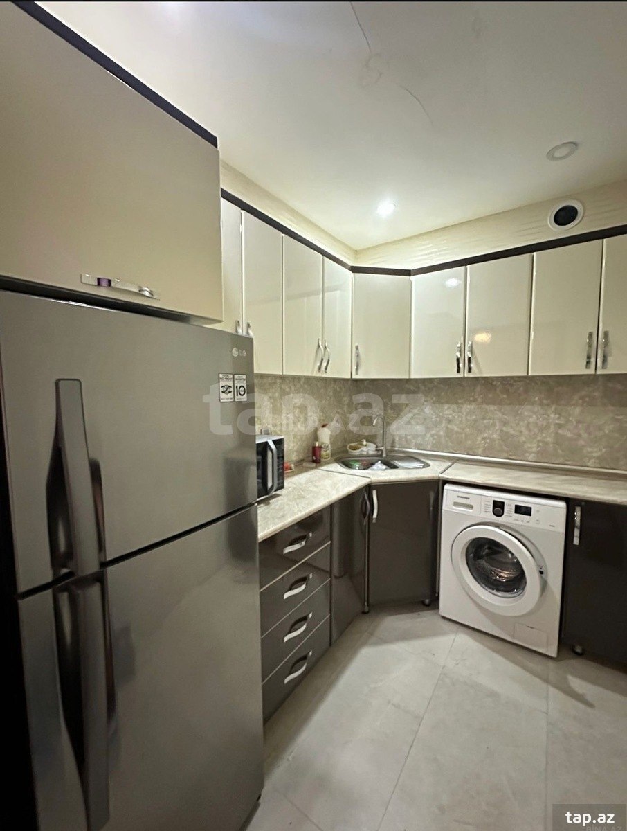 2-otaqlı yeni tikili kirayə verilir, N.Nərimanov m., 50 m²