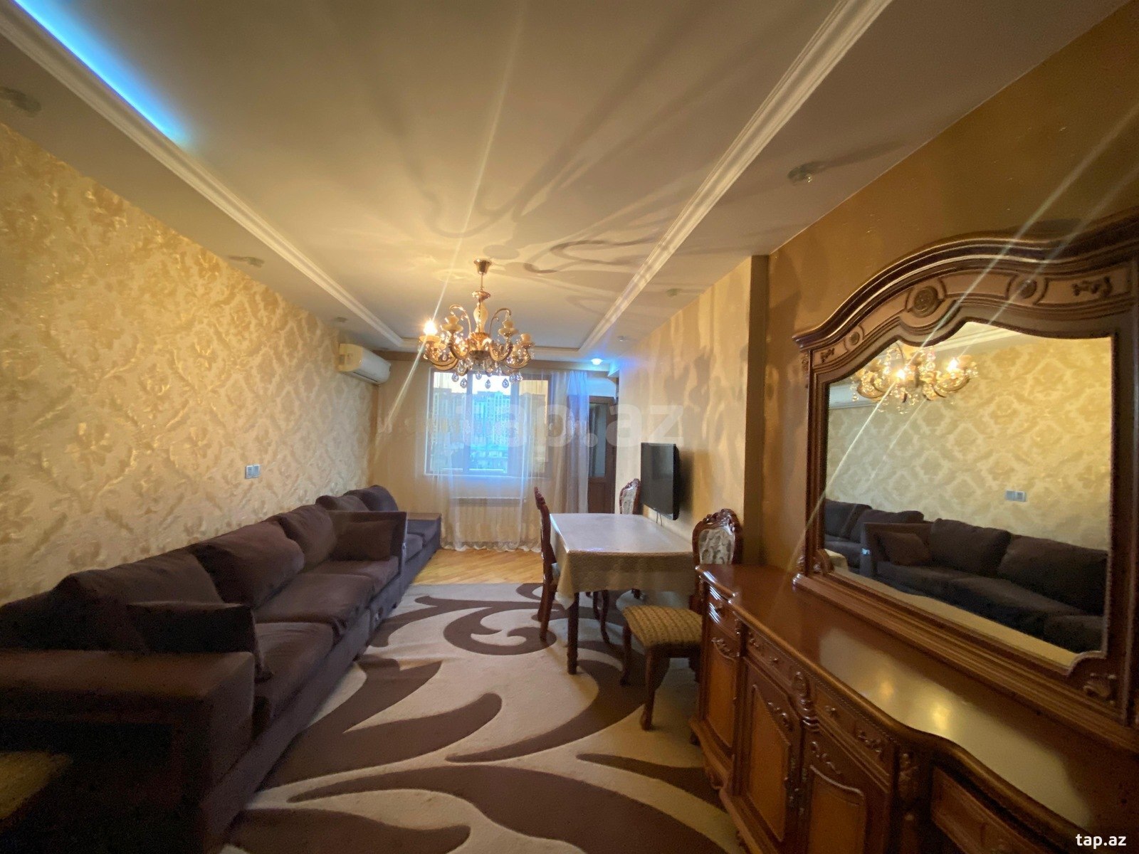 2-otaqlı yeni tikili kirayə verilir, N.Nərimanov m., 50 m²