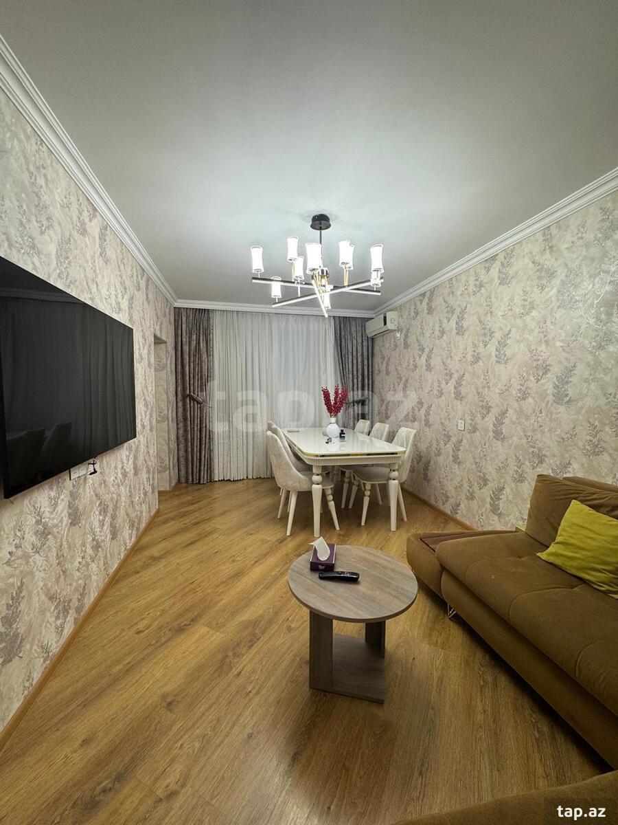 3-otaqlı mənzil kirayə verilir, Babək pr., 100 m²