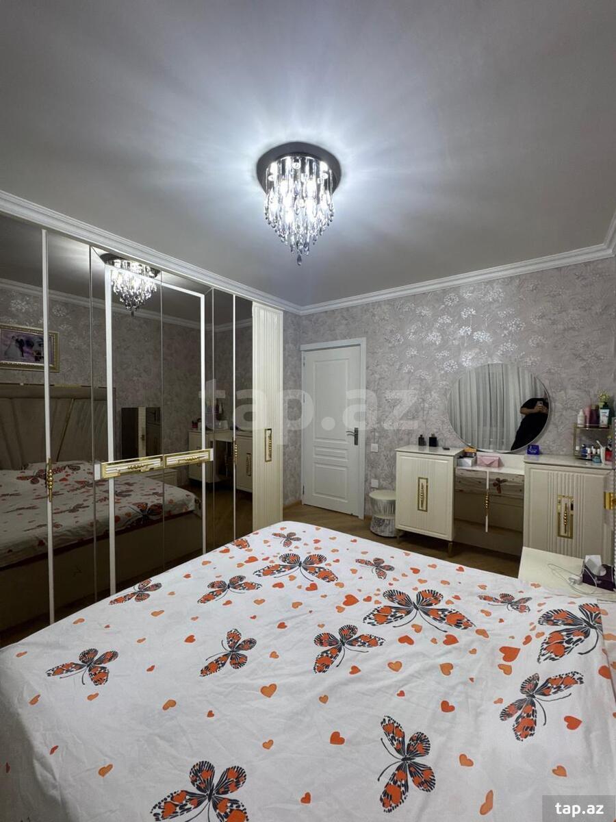 3-otaqlı mənzil kirayə verilir, Babək pr., 100 m²