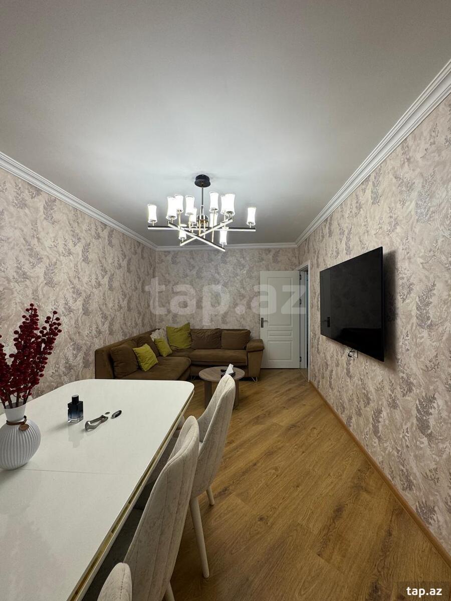 3-otaqlı mənzil kirayə verilir, Babək pr., 100 m²