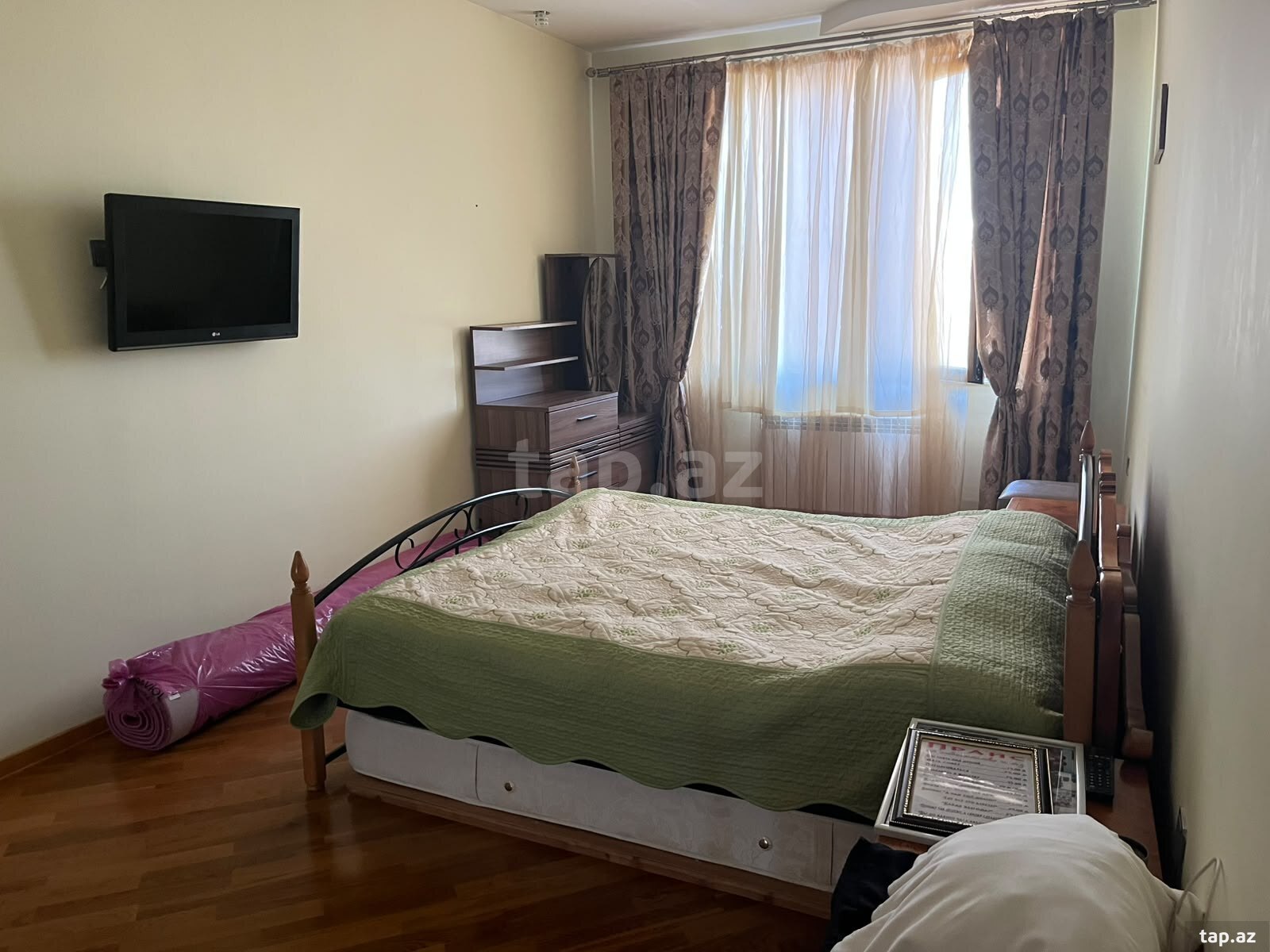 2-otaqlı yeni tikili kirayə verilir, N.Nərimanov r., 90 m²