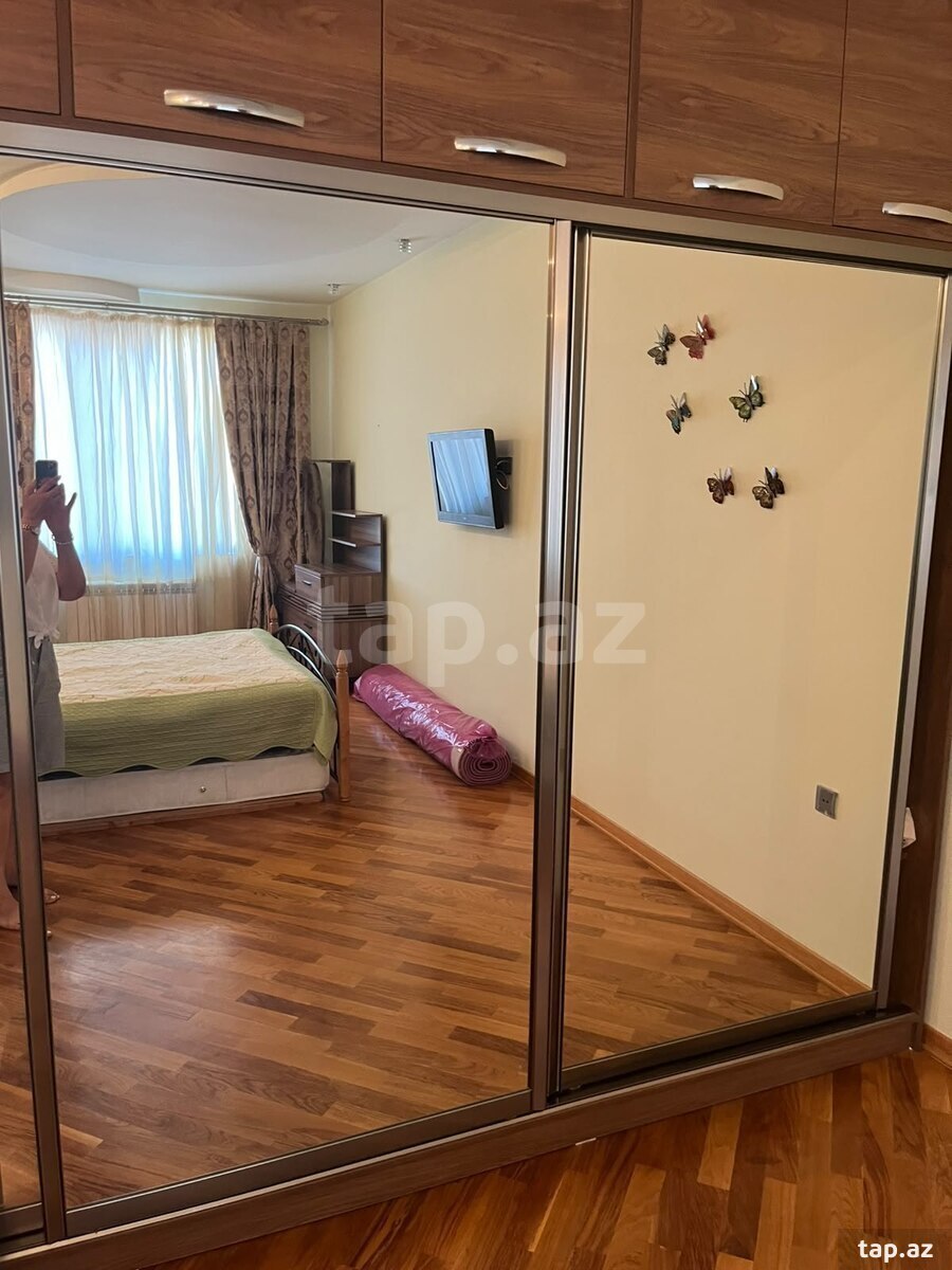 2-otaqlı yeni tikili kirayə verilir, N.Nərimanov r., 90 m²