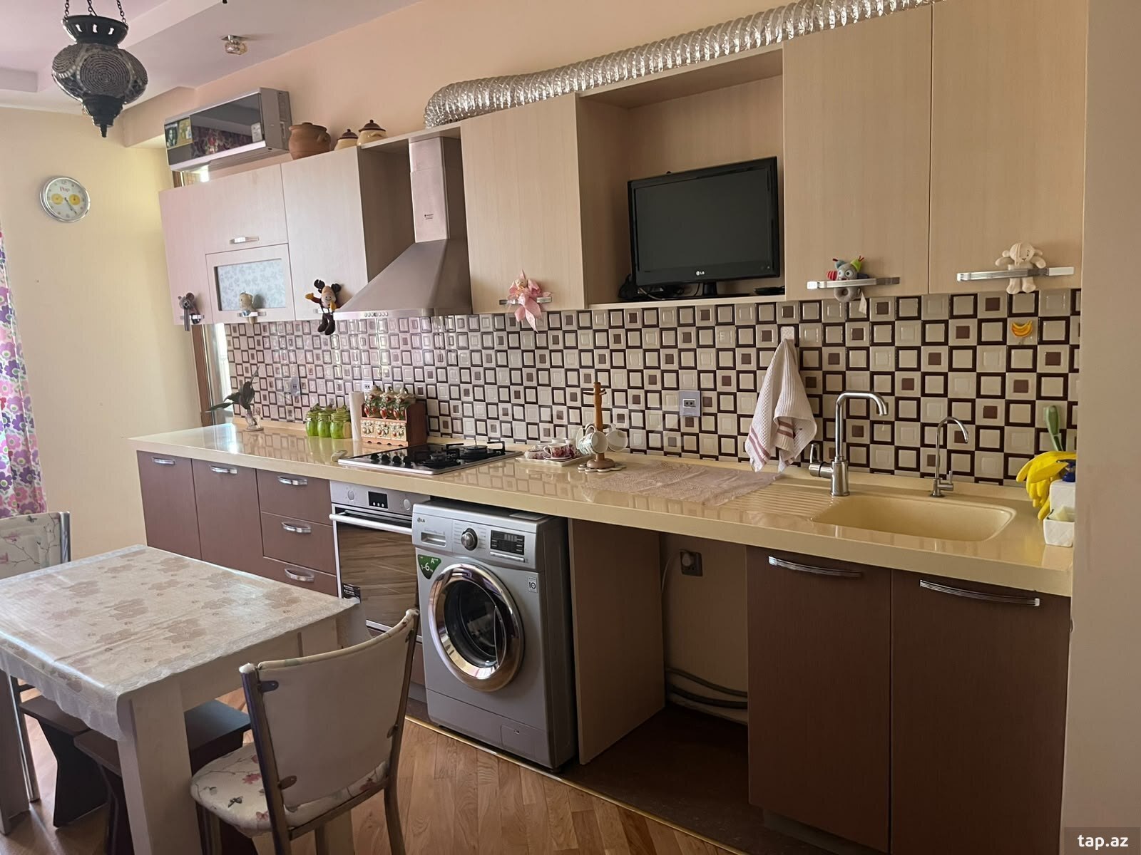 2-otaqlı yeni tikili kirayə verilir, N.Nərimanov r., 90 m²