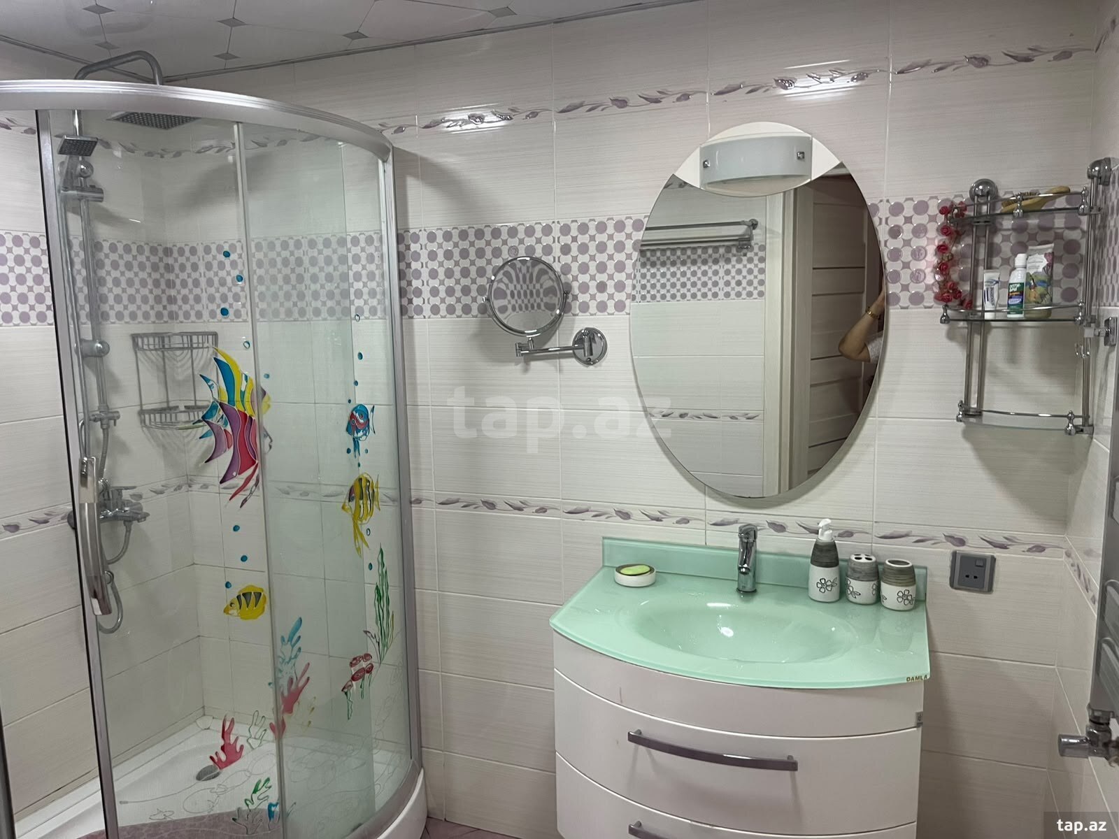 2-otaqlı yeni tikili kirayə verilir, N.Nərimanov r., 90 m²