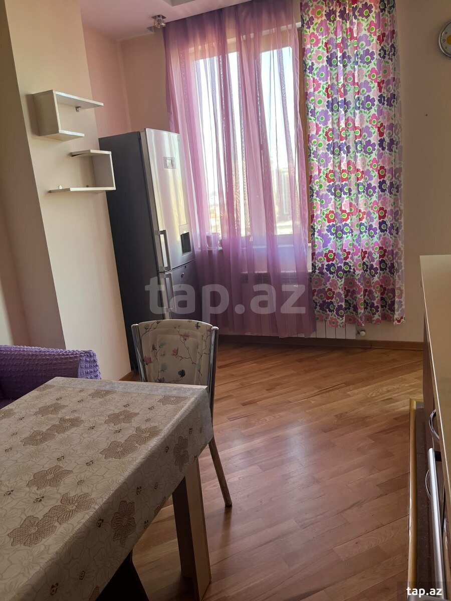 2-otaqlı yeni tikili kirayə verilir, N.Nərimanov r., 90 m²