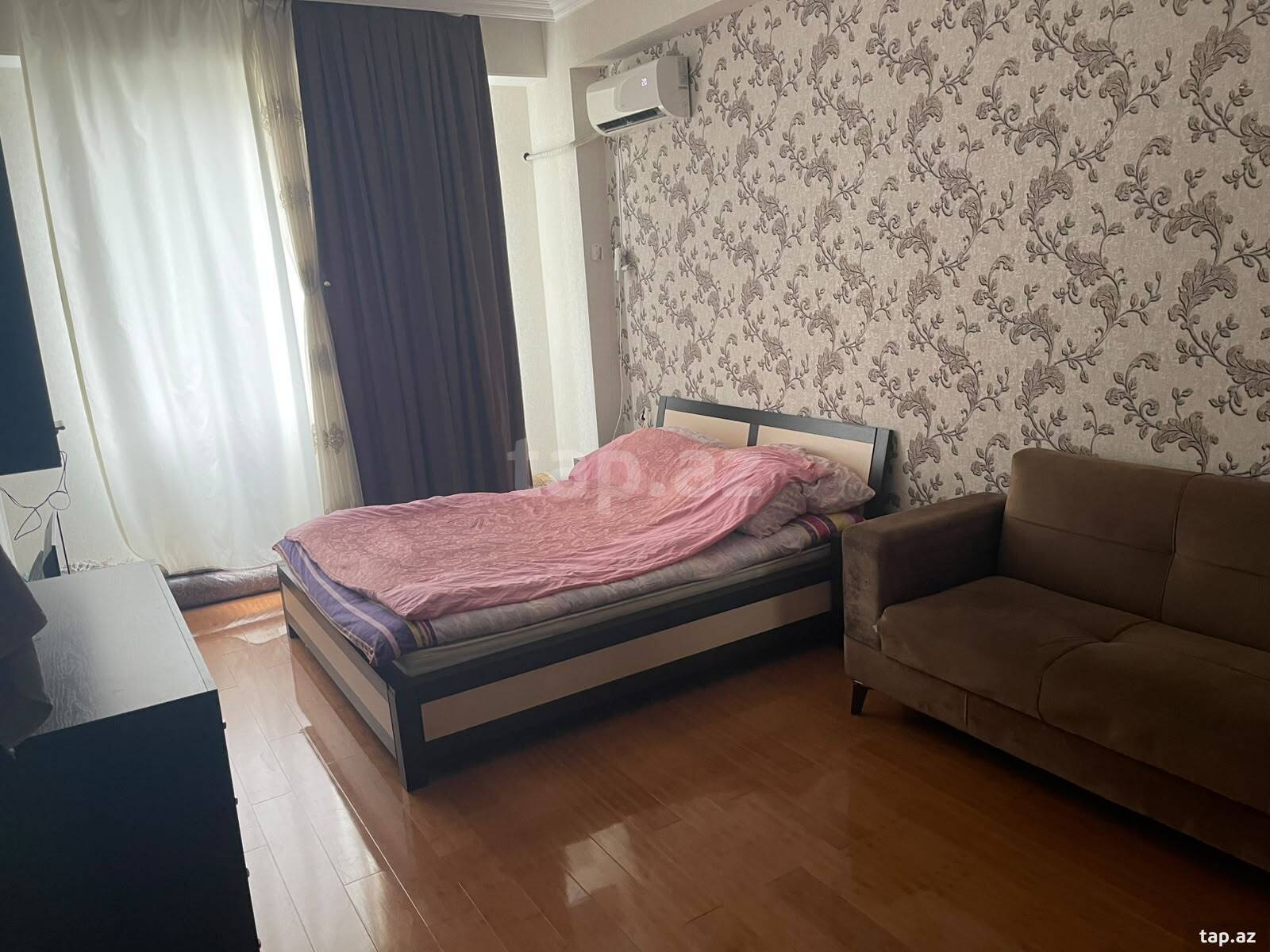 1-otaqlı yeni tikili kirayə verilir, Avtovağzal m., 50 m²