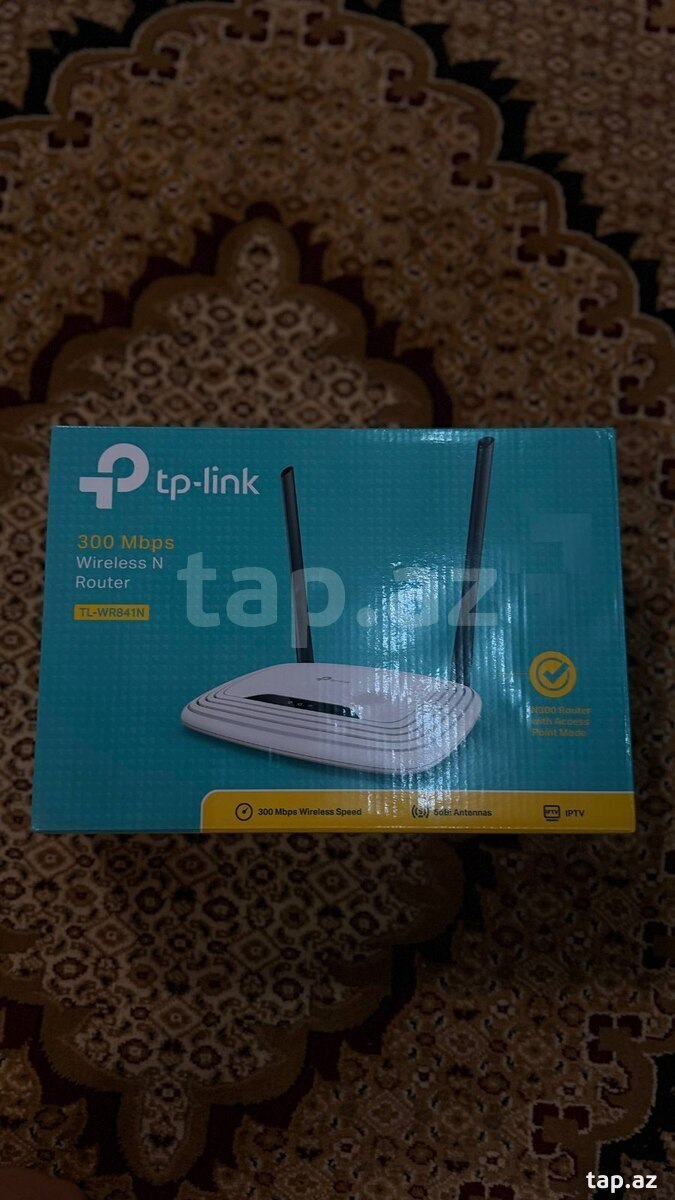 Wi-Fi router TP-Link TL-WR841N (300 Mbps)
