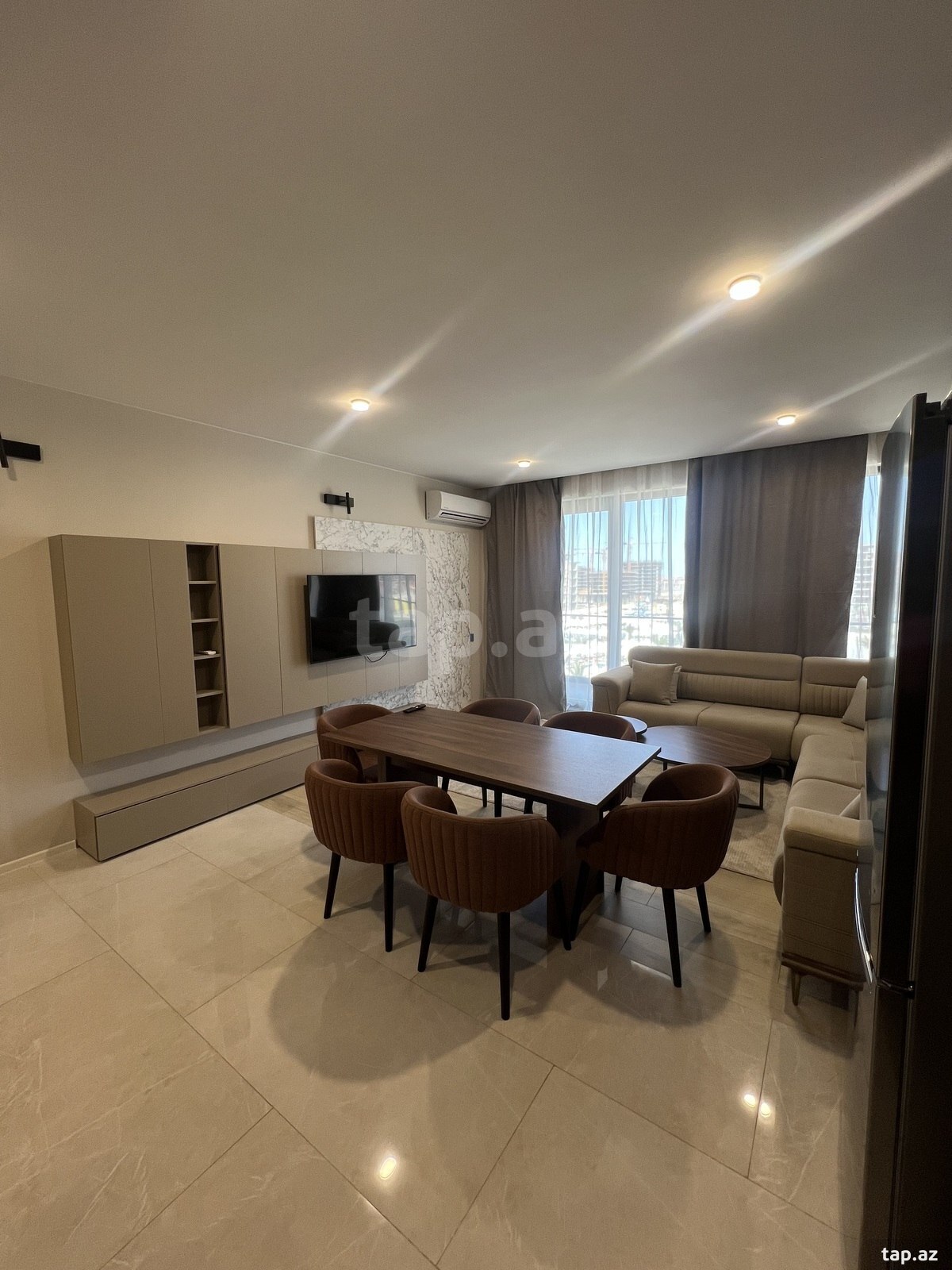 3-otaqlı yeni tikili kirayə verilir, Nardaran qəs., 160 m²