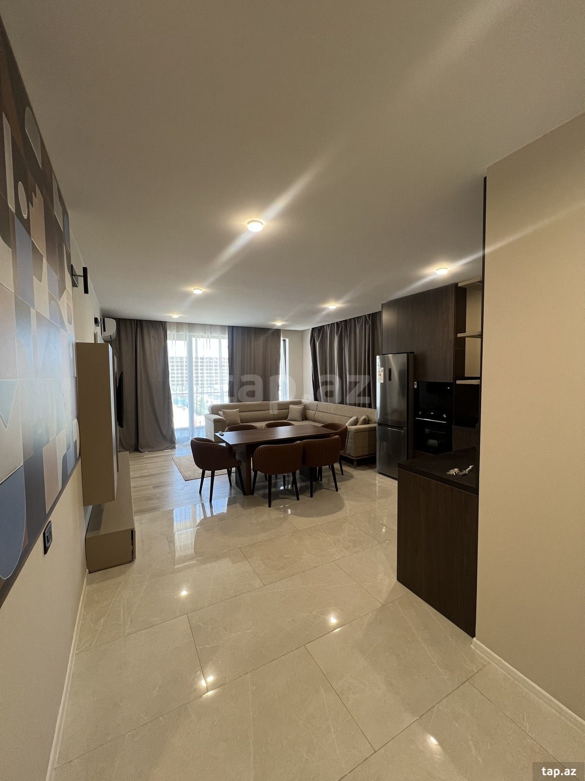 3-otaqlı yeni tikili kirayə verilir, Nardaran qəs., 160 m²