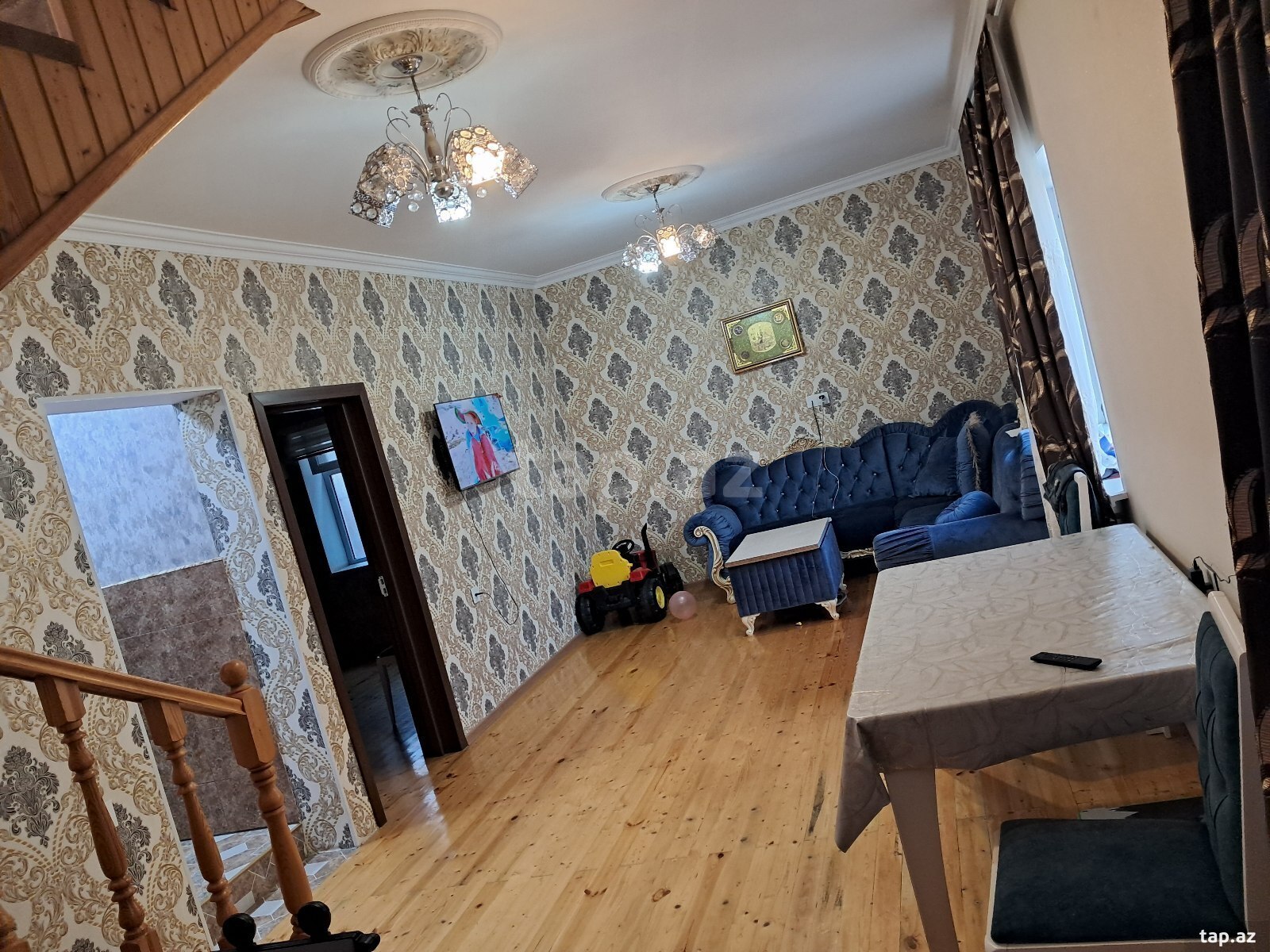4 otaqlı həyət evi satılır, Binə, Bakı