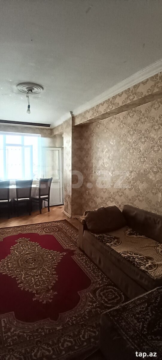 3-otaqlı mənzil kirayə verilir, Abşeron r., 80 m²