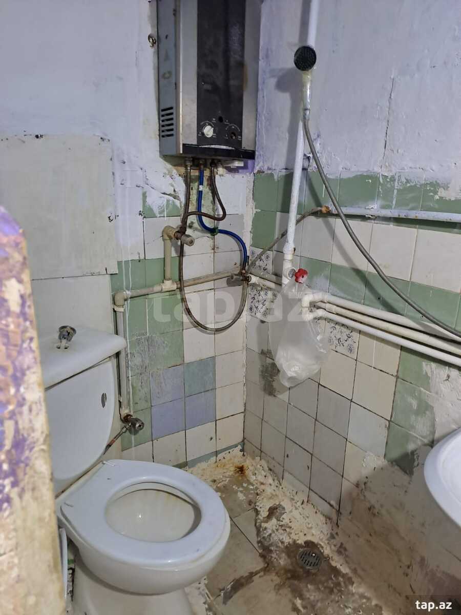 2-otaqlı mənzil kirayə verilir, Bayıl qəs., 30 m²