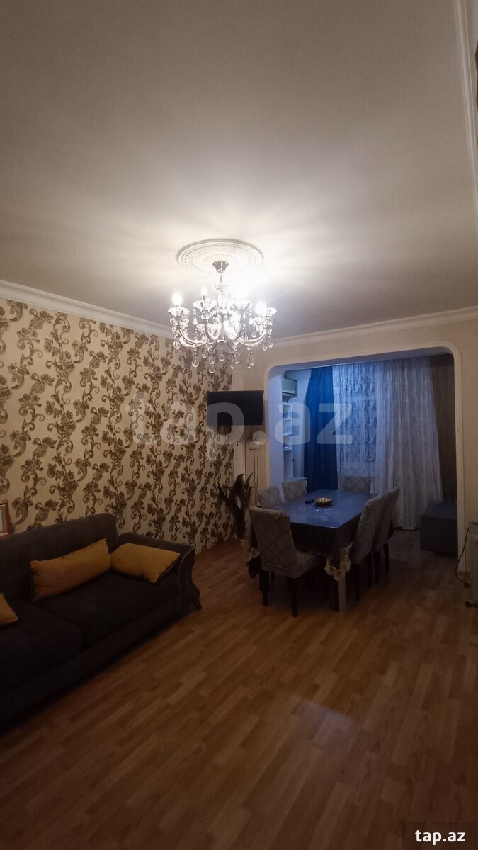 3-otaqlı mənzil kirayə verilir, Azadlıq m., 90 m²