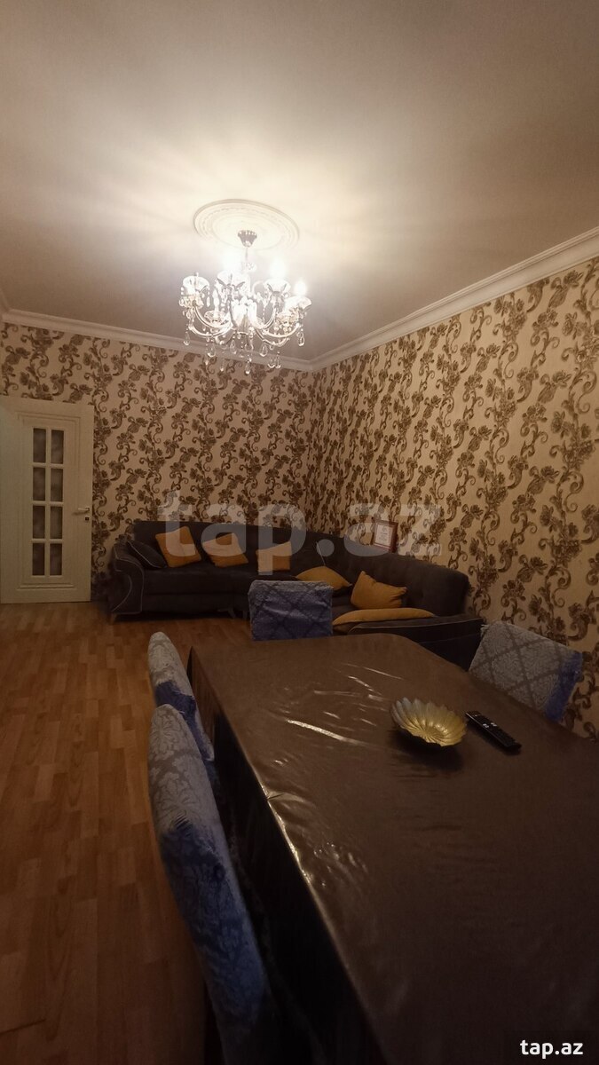 3-otaqlı mənzil kirayə verilir, Azadlıq m., 90 m²