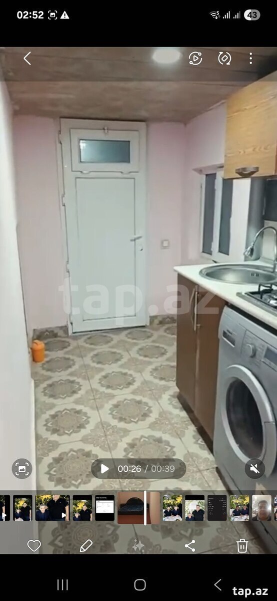 2-otaqlı mənzil kirayə verilir, Lökbatan qəs., 2 m²