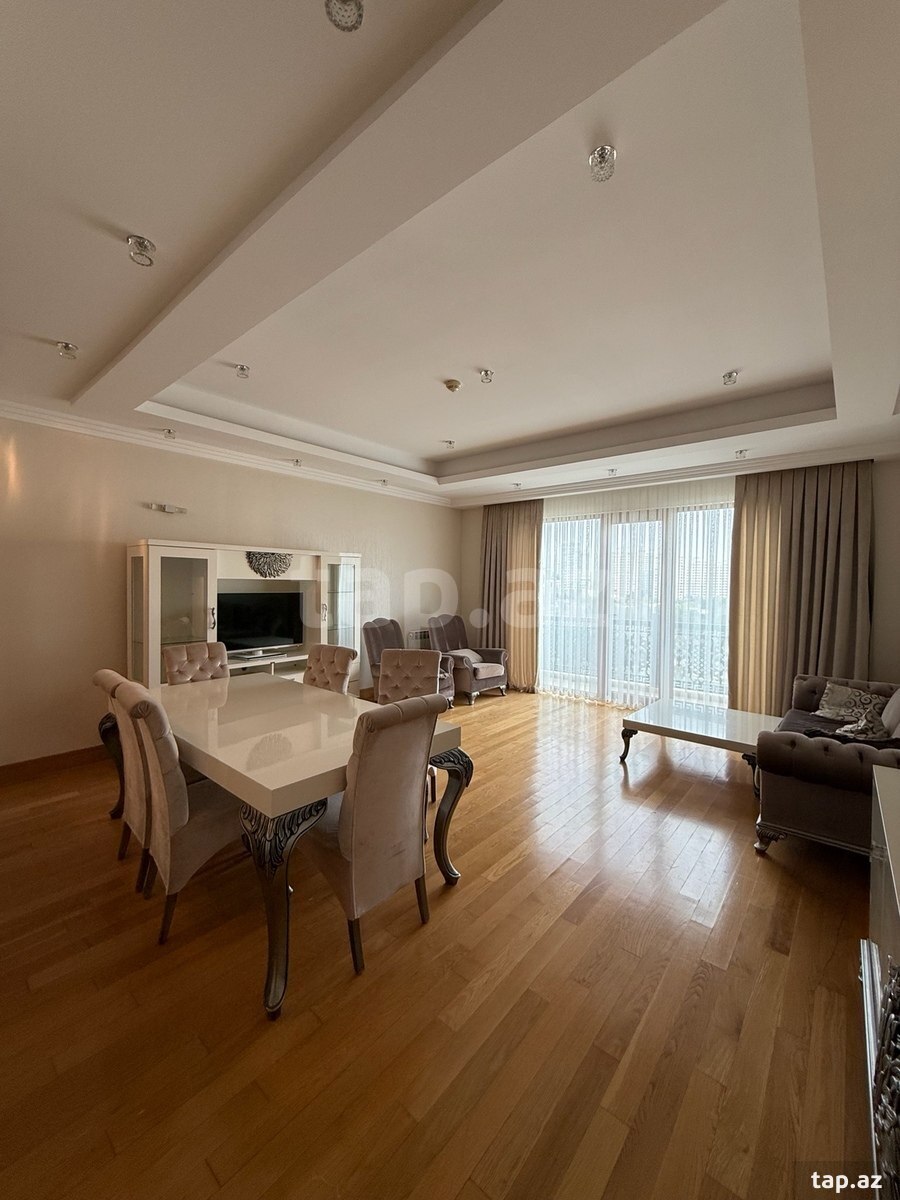 2-otaqlı yeni tikili kirayə verilir, N.Nərimanov r., 90 m²
