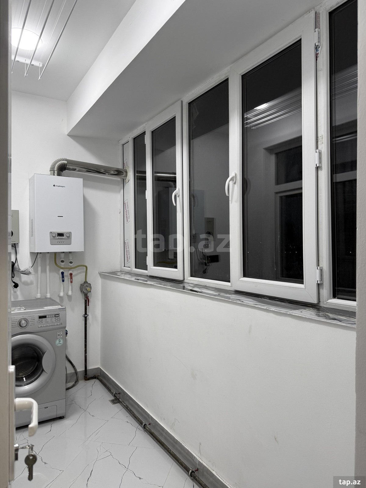 3-otaqlı yeni tikili kirayə verilir, Xırdalan ş., 64 m²