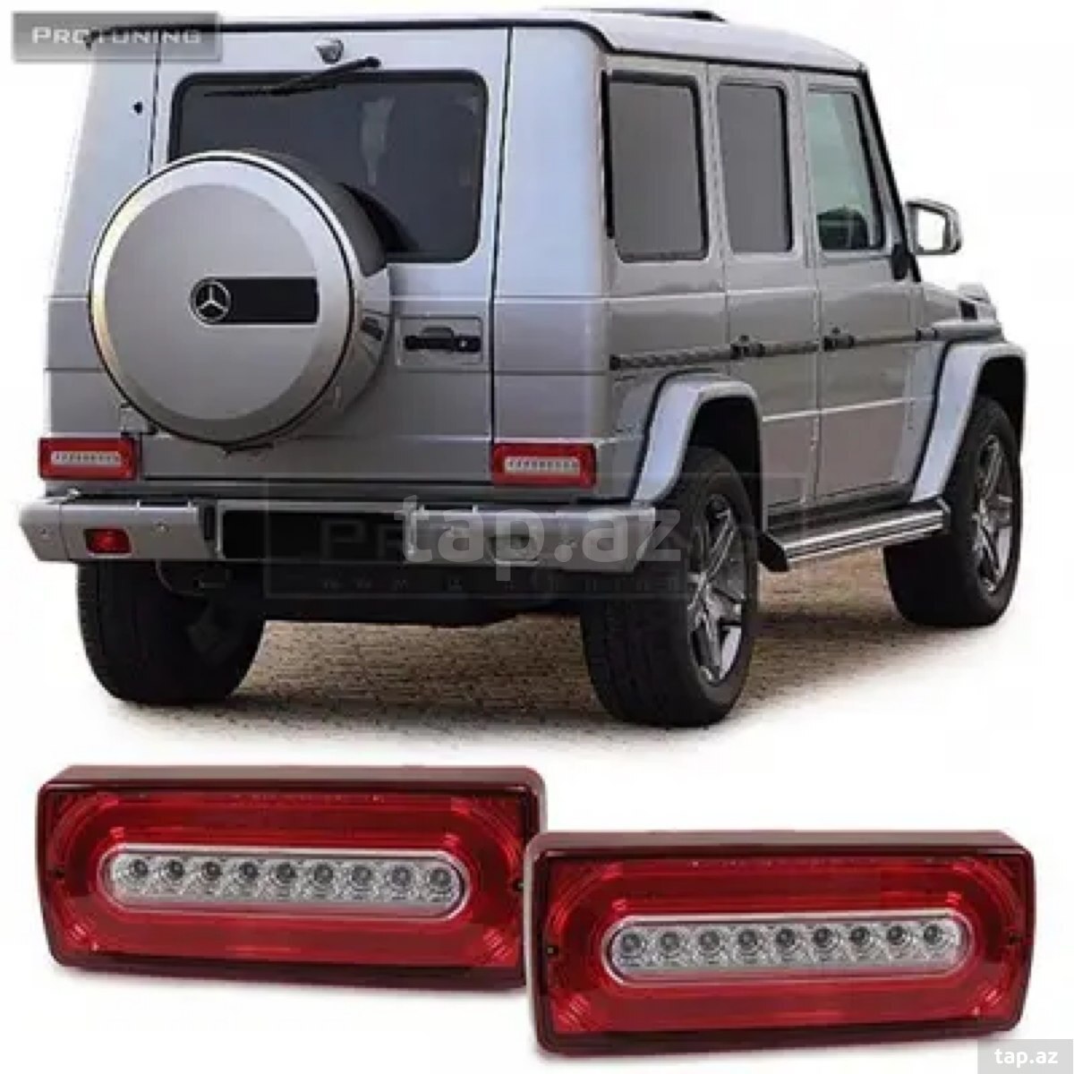 Mercedes G-Class stop işıqları