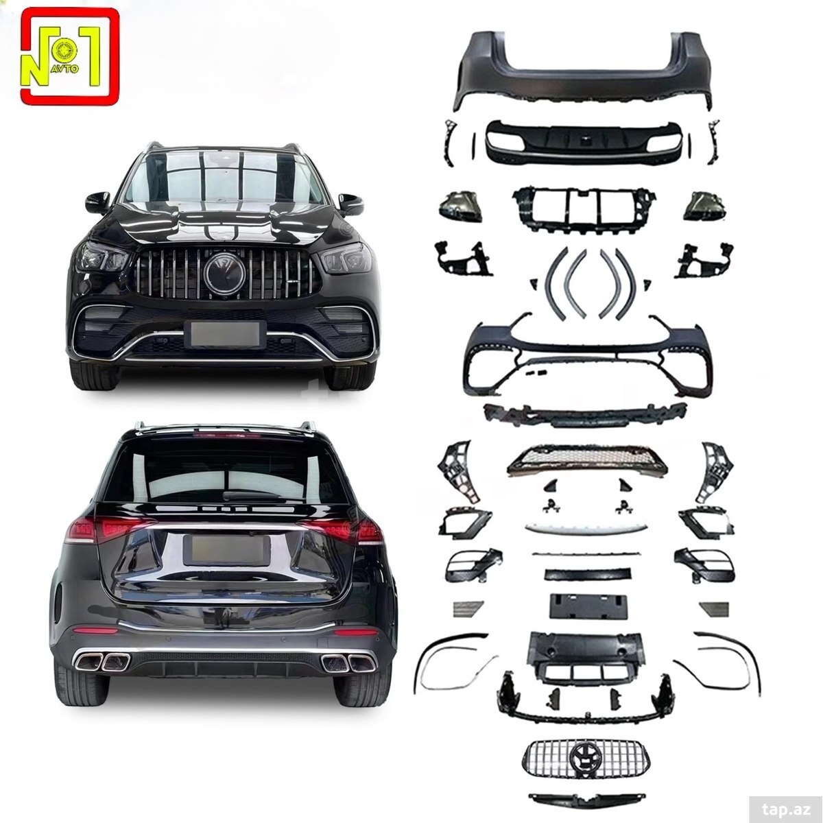 Mercedes GLE 2020 63 body Kit