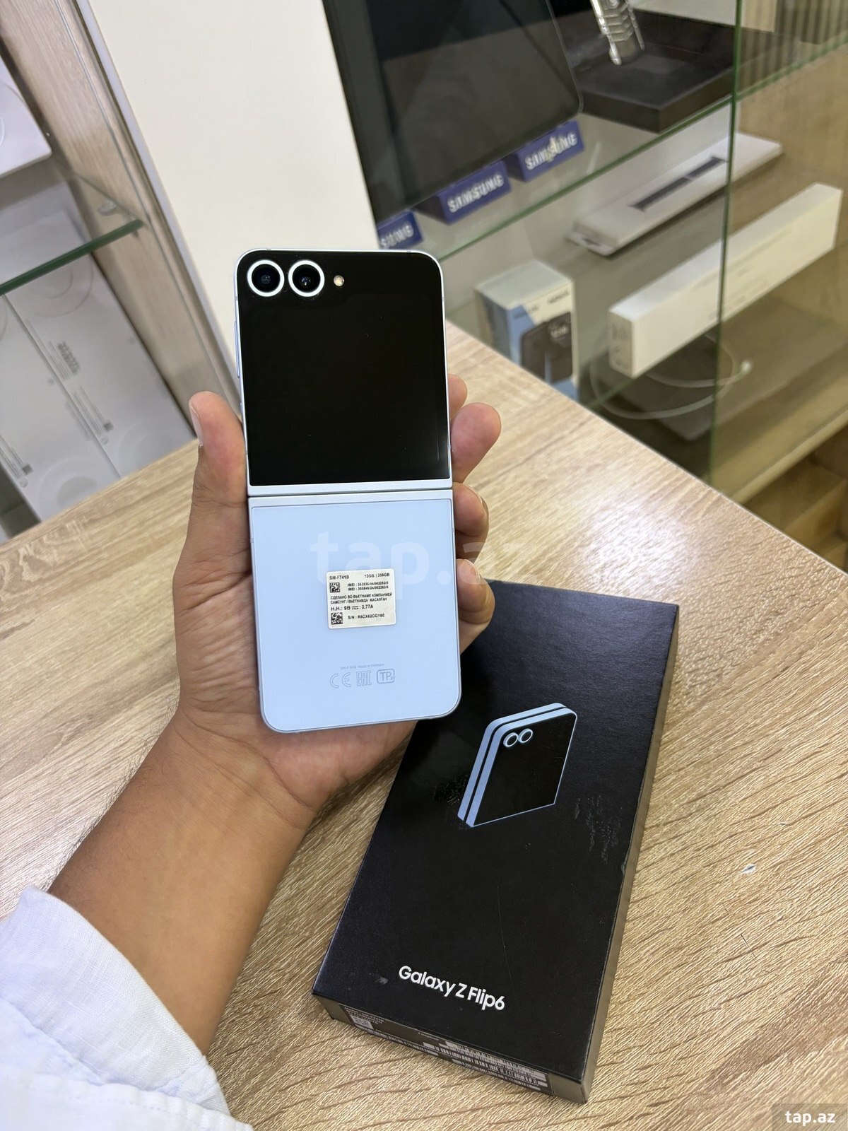 Samsung Galaxy Z Flip 6 Blue 256GB/12GB