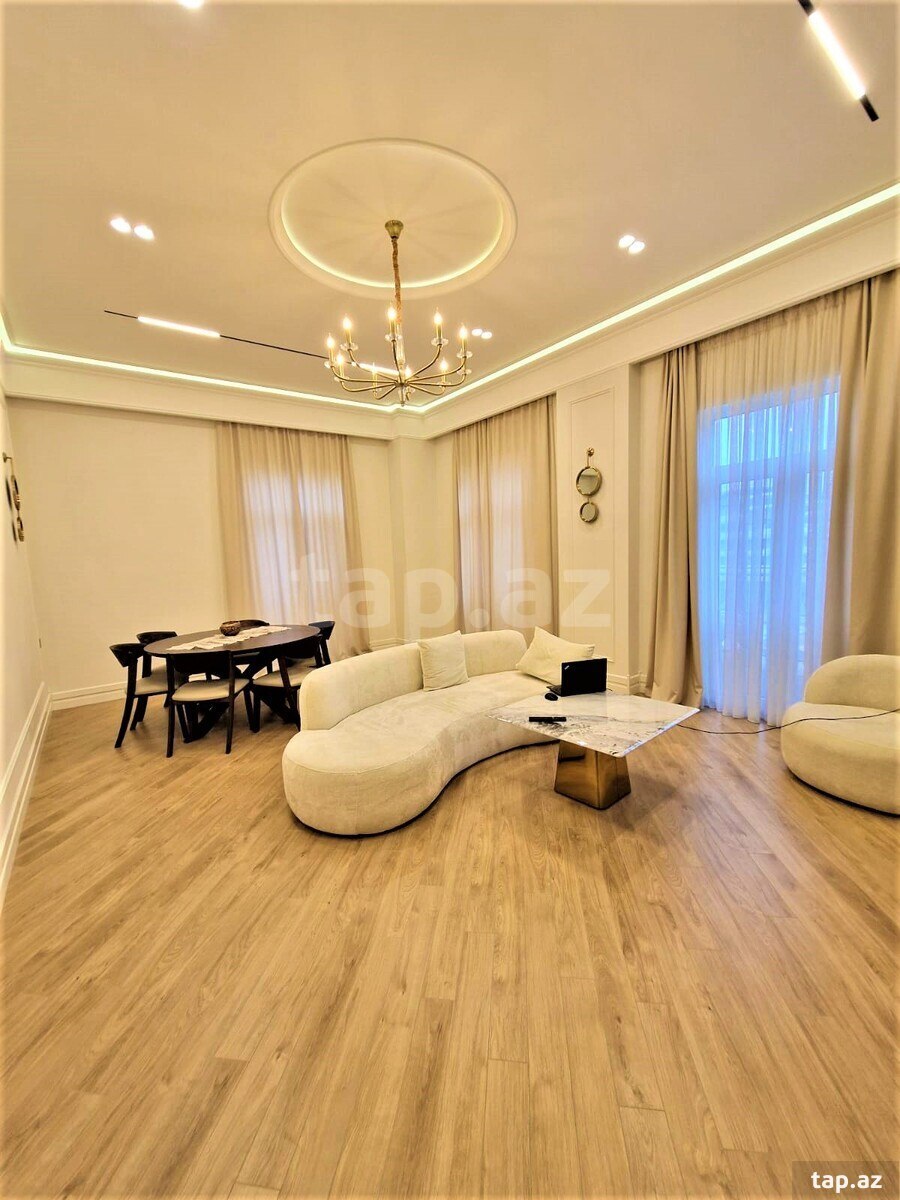 5-otaqlı yeni tikili kirayə verilir, 1-ci Yaşıl Ada küç., 210 m²