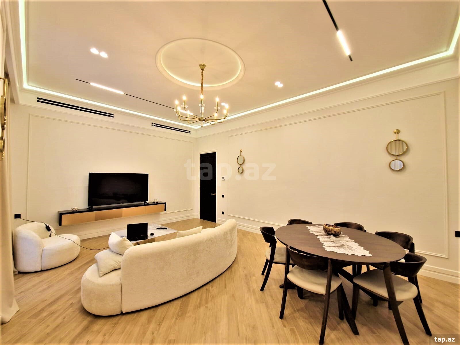 5-otaqlı yeni tikili kirayə verilir, 1-ci Yaşıl Ada küç., 210 m²
