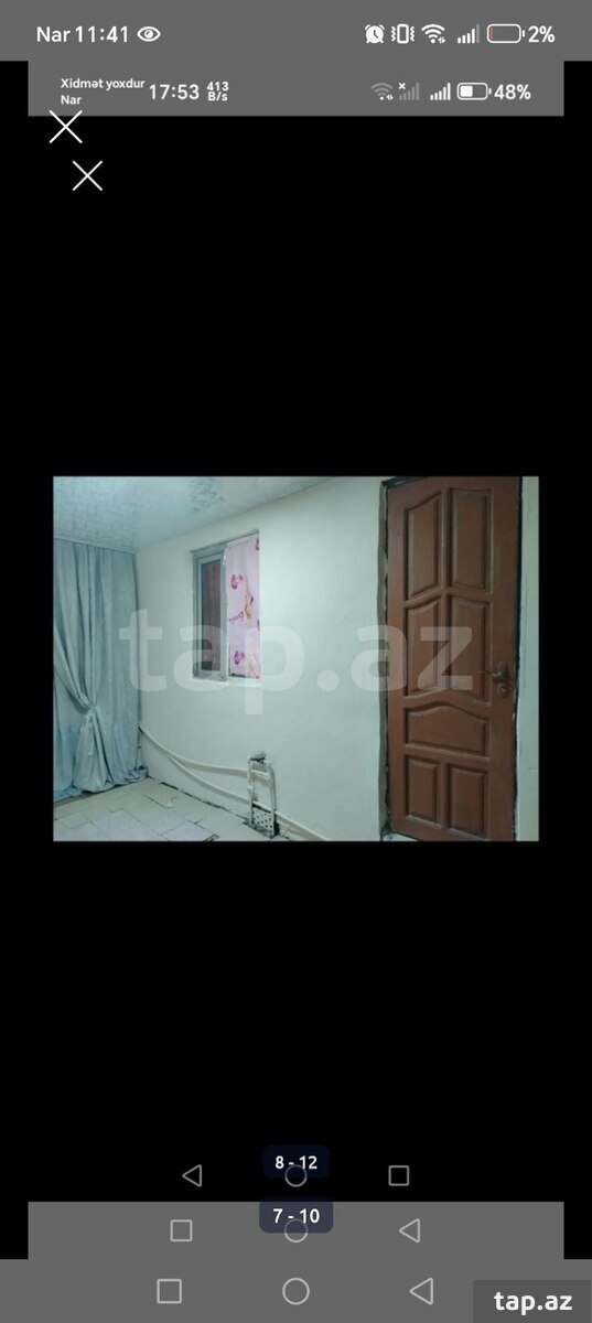 2-otaqlı yeni tikili kirayə verilir, Avtovağzal m., 45 m²