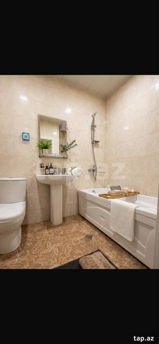 2-otaqlı yeni tikili kirayə verilir, Sumqayıt ş., 80 m²