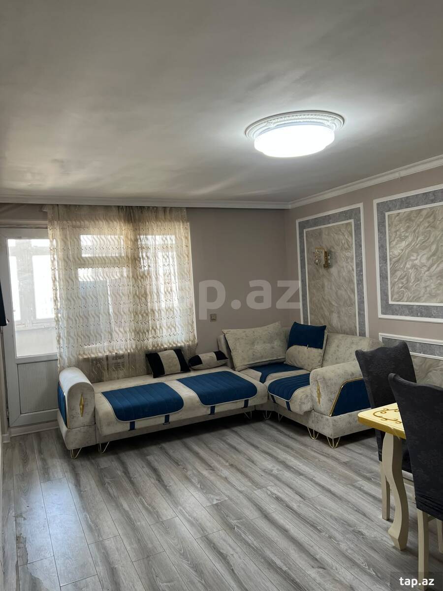3-otaqlı mənzil kirayə verilir, Memar Əcəmi m., 90 m²