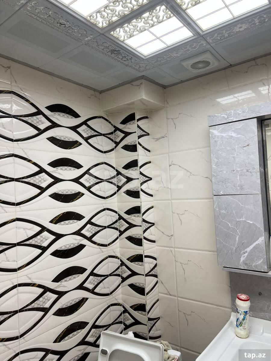 3-otaqlı mənzil kirayə verilir, Memar Əcəmi m., 90 m²