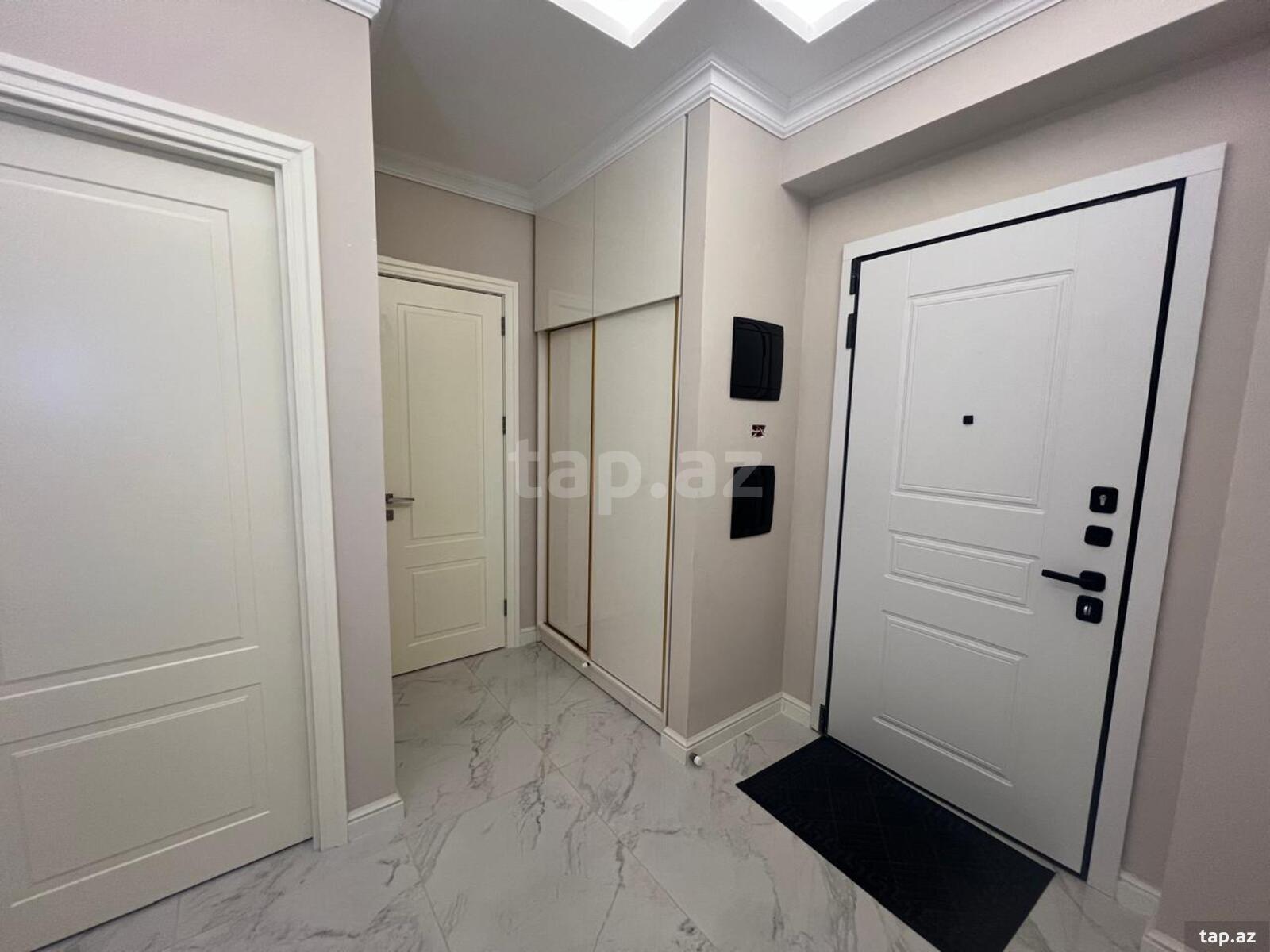 3-otaqlı yeni tikili kirayə verilir, N.Nərimanov m., 85 m²