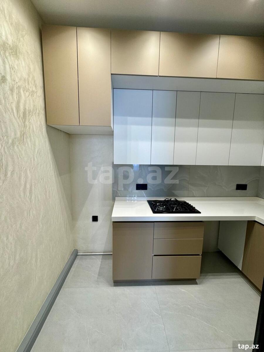 3-otaqlı yeni tikili, Həzi Aslanov m., 80 m²