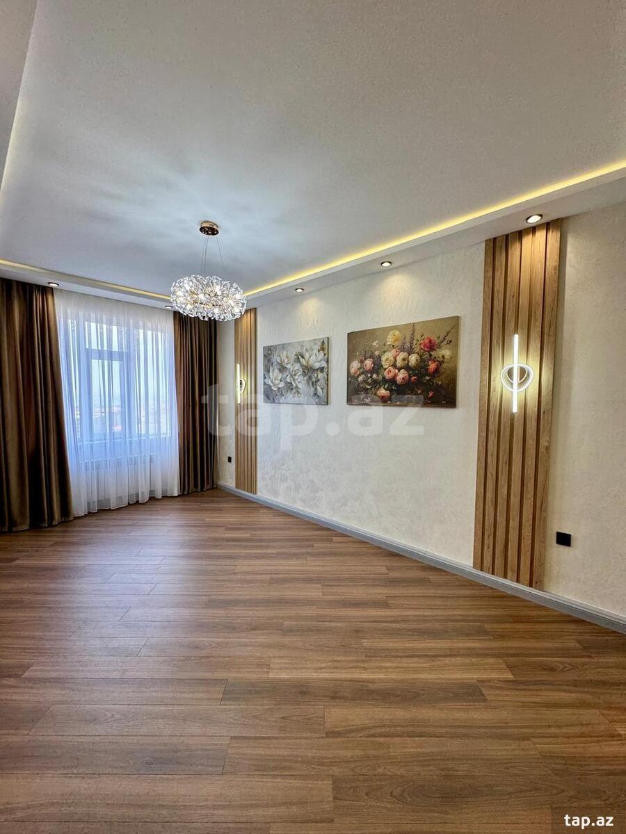 3-otaqlı yeni tikili, Həzi Aslanov m., 80 m²