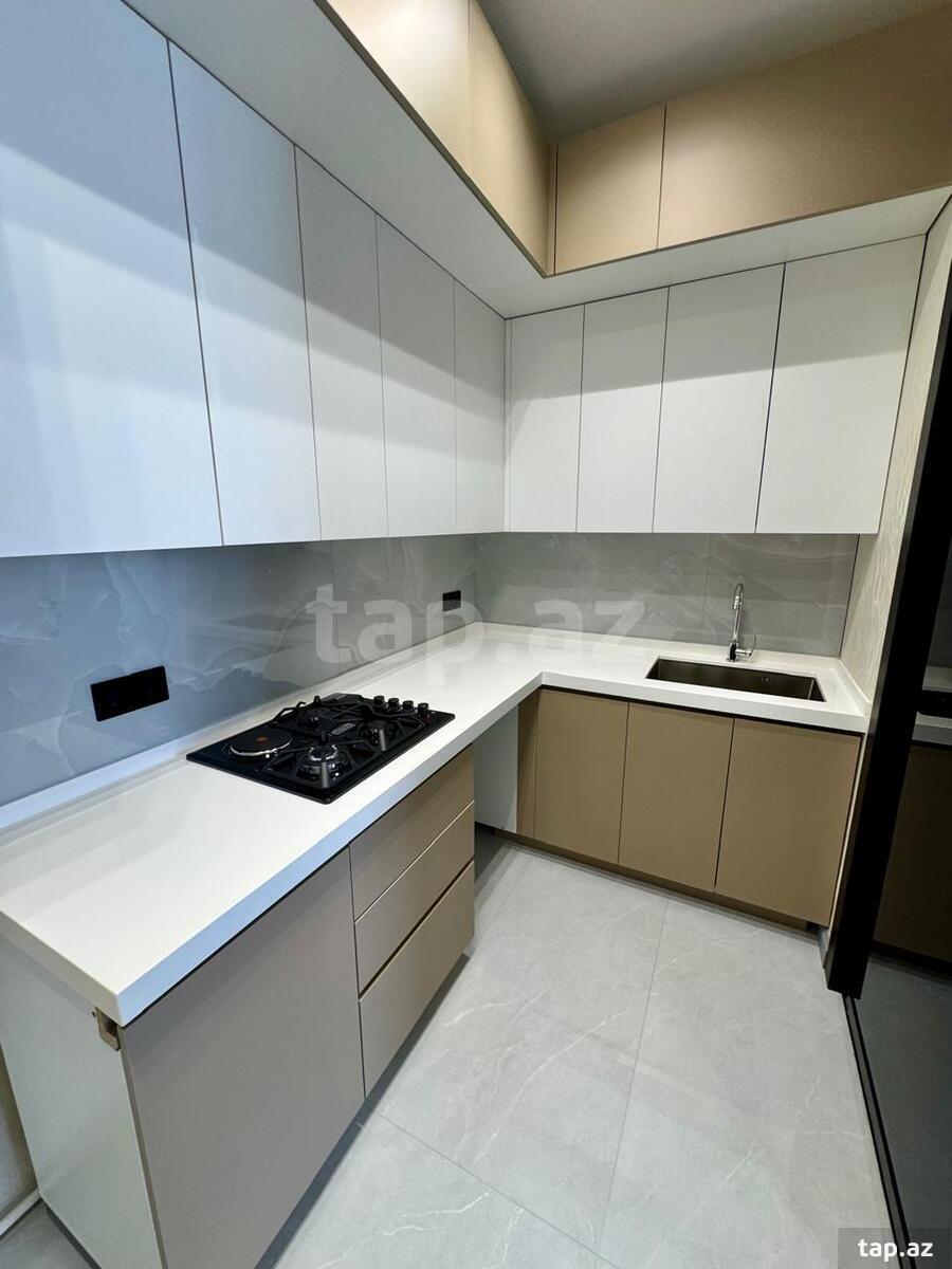 3-otaqlı yeni tikili, Həzi Aslanov m., 80 m²