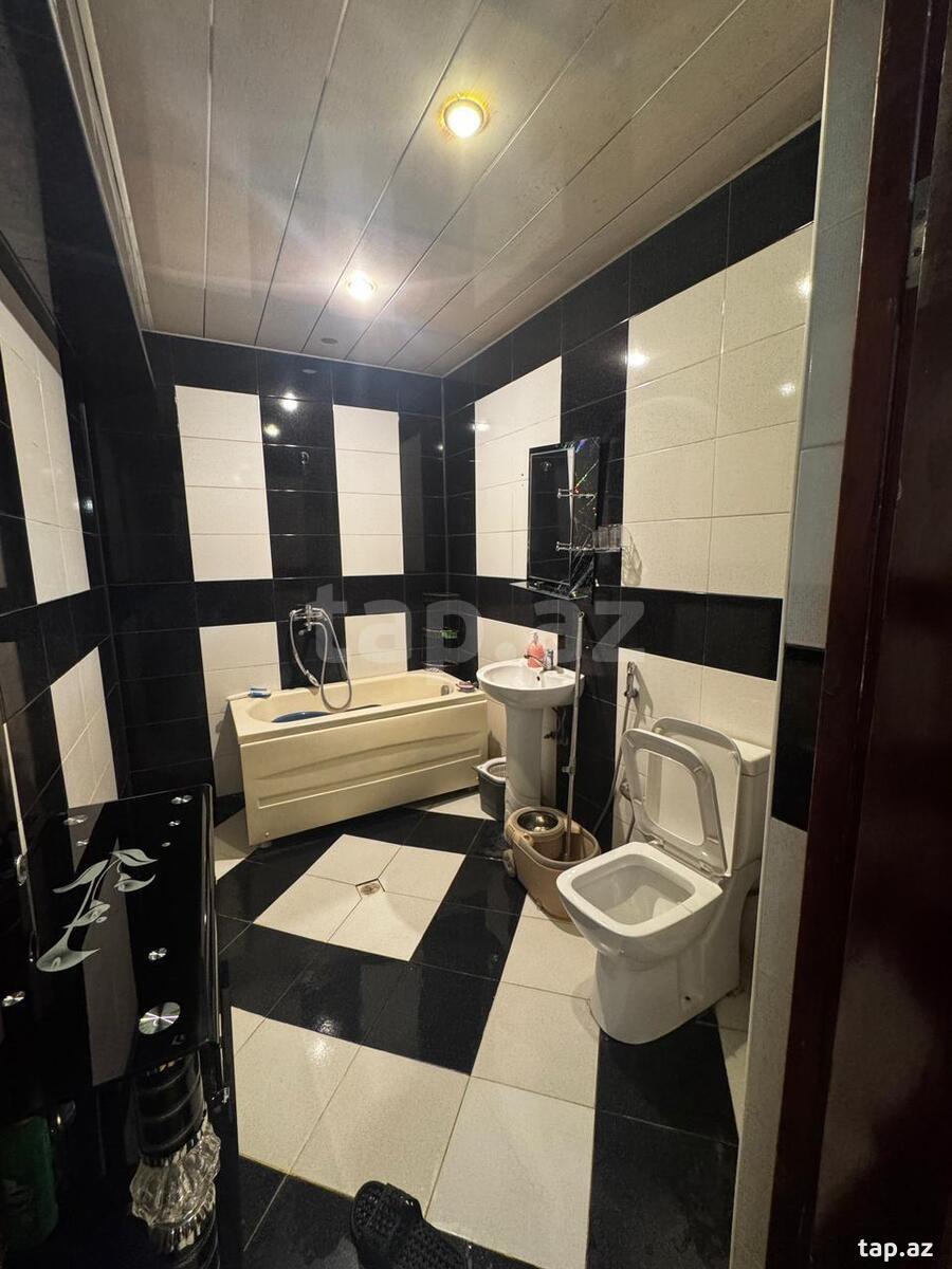 3-otaqlı mənzil kirayə verilir, Biləcəri qəs., 100 m²