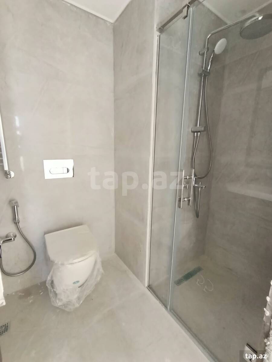 3-otaqlı yeni tikili, Yasamal r., 86.4 m²