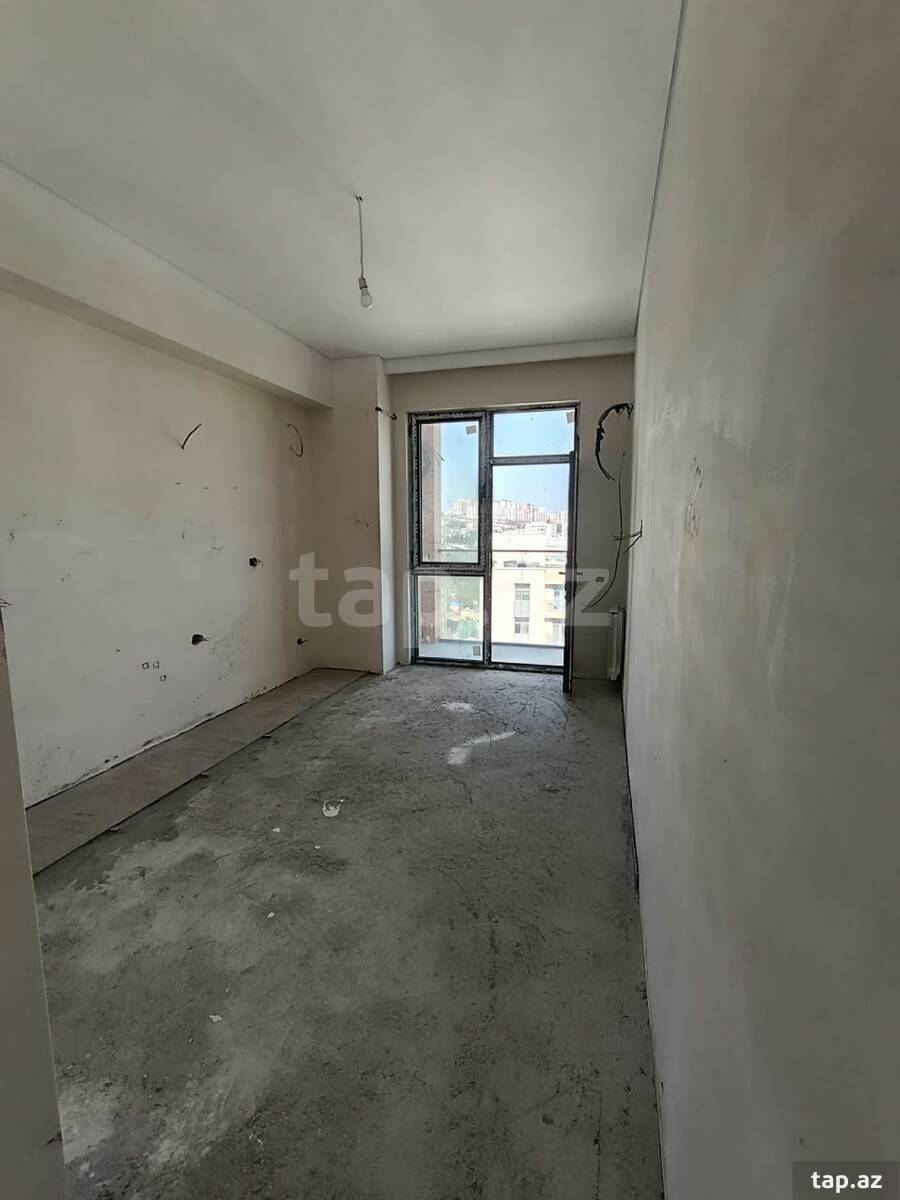 3-otaqlı yeni tikili, Yasamal r., 86.4 m²