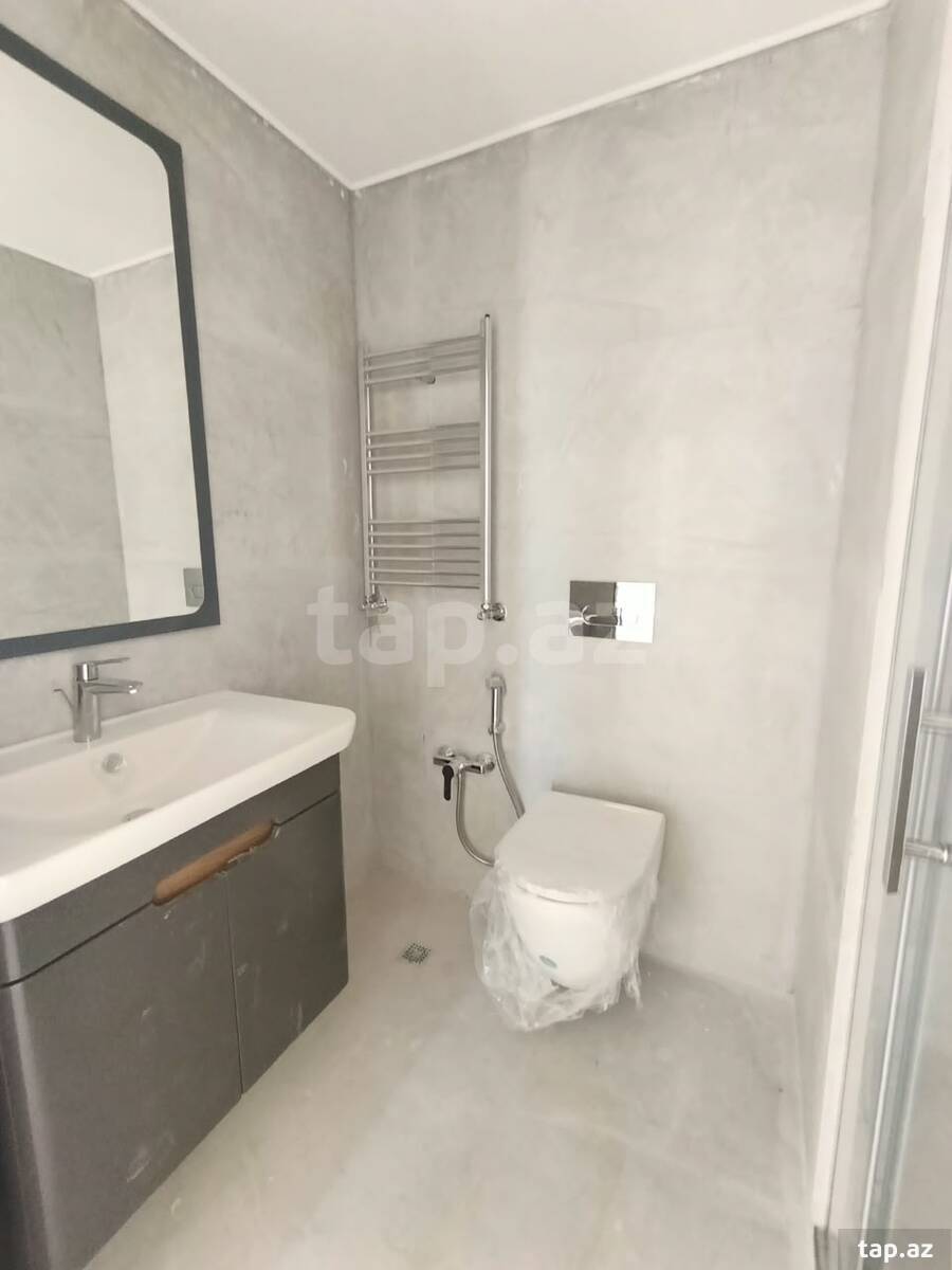 3-otaqlı yeni tikili, Yasamal r., 86.4 m²